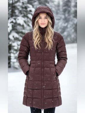 THE NORTH FACE 550, Metropolis puffy coat!